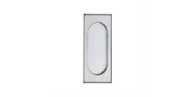 Flush Pull Handle 105mm Solid Brass