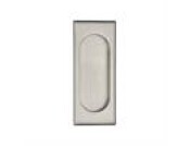 Flush Pull Handle 105mm Solid Brass