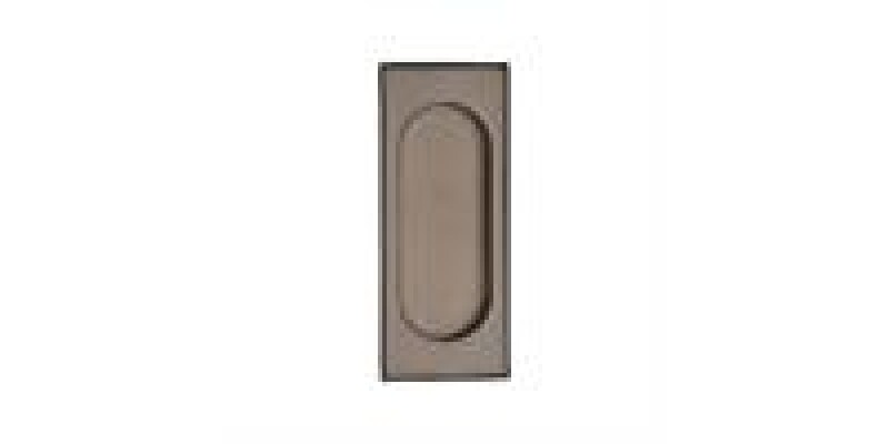 Flush Pull Handle 105mm Solid Brass