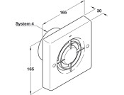 Extractor Fan Sys 4 ABS-Timer Pl Wht