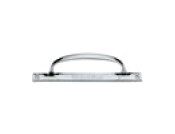 Heritage Brass Door Pull Handle on Plate Offset