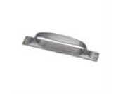 Heritage Brass Door Pull Handle on Plate Offset