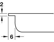 Pen Tray w 11 Comp 332x277x18.5mm Pl Ant