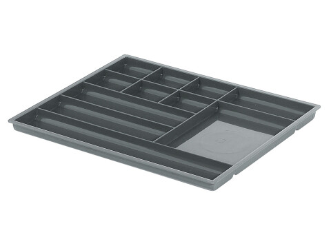 Pen Tray w 11 Comp 332x277x18.5mm Pl Ant