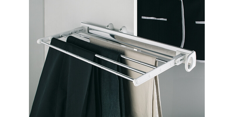W/Robe PO Trouser/Tie Rack 505mm Black