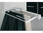 W/Robe PO Trouser/Tie Rack 505mm Black