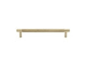 Heritage Brass Cabinet Pull Partial Knurl Design