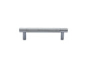 Heritage Brass Cabinet Pull Partial Knurl Design