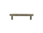 Heritage Brass Cabinet Pull Partial Knurl Design