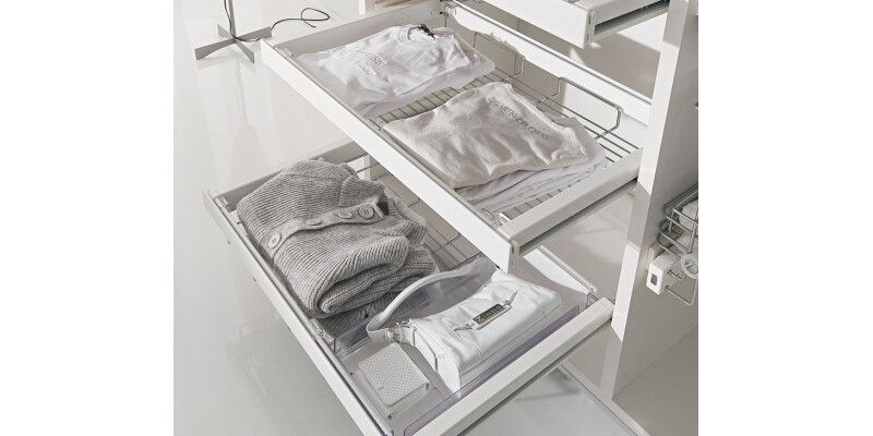 Vibo Elite Wire Bskt 731x151x510mm Slv