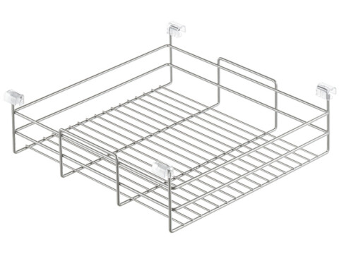 Vibo Elite Wire Bskt 731x151x510mm Slv