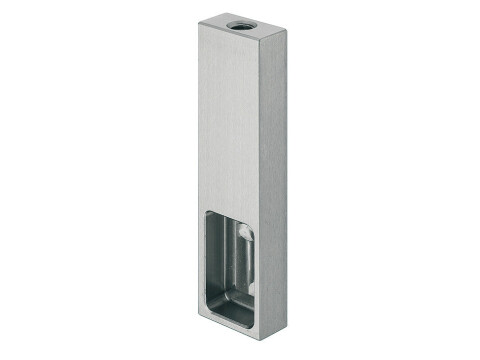 Rail End Support, Under Shelf Fixing, for use with Square Wardrobe Rails