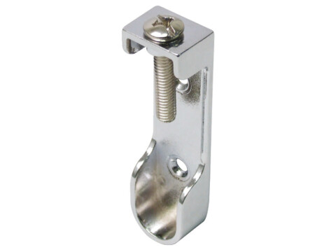 W/Robe Rail (Oval) End Supp ZA PC
