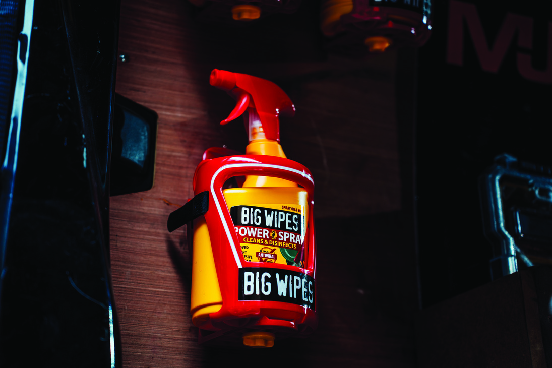 Big Wipes The Cage + Van Brkt Holster