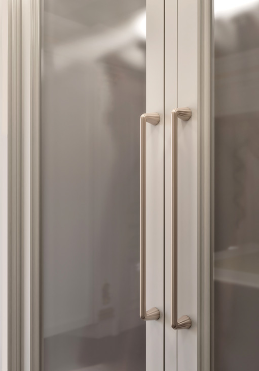 Scallop Pull Hdl ZA Titanium Eff 160mmcc