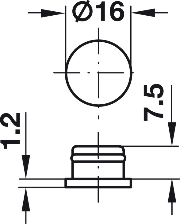 Symo3000 Cover Plate 1.2mm ZA Blk