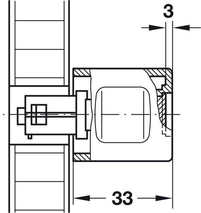 Symo3000 Cover Plate 1.2mm ZA Blk