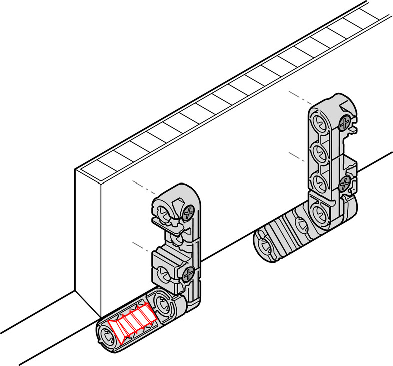 Ixconnect Uni Connector UC 16/64 Pl Blk