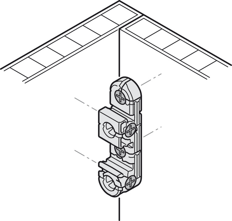 Ixconnect Uni Connector UC 16/64 Pl Blk