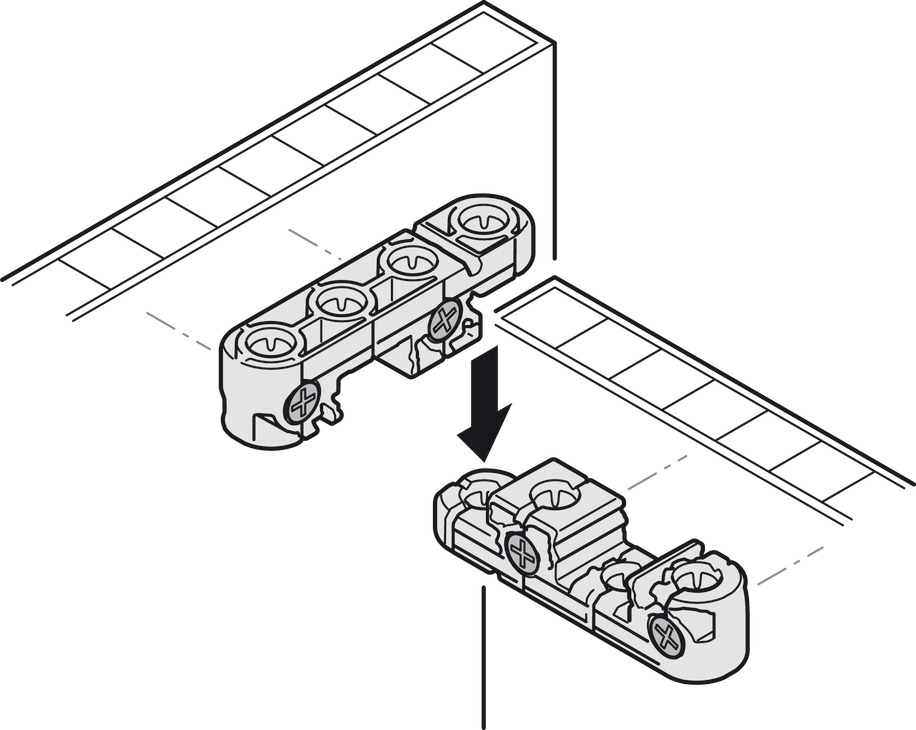 Ixconnect Uni Connector UC 16/64 Pl Blk