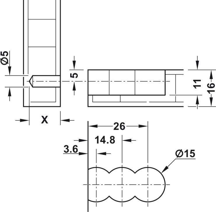 Lamello Cabineo 8 Cab Connect Wht