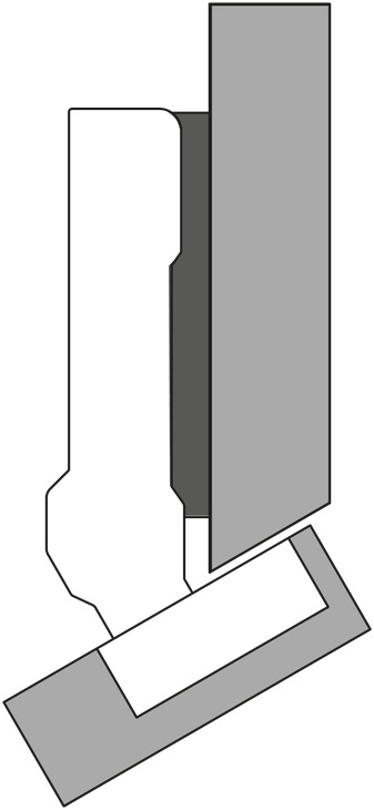 Tiomos 110D Post Hinge Clk Imp w SC NP