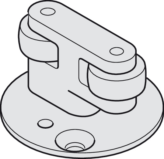 Hawa Concepta III Connector Set 2Dr Btm