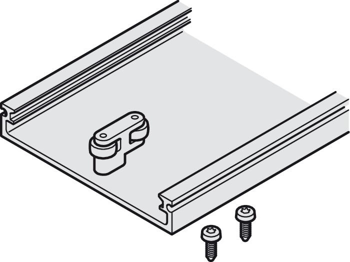Hawa Concepta III Connector Set 2Dr Btm