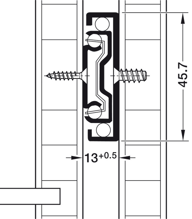 MX BB A DrwRun Side Full 30kg SC 650mm