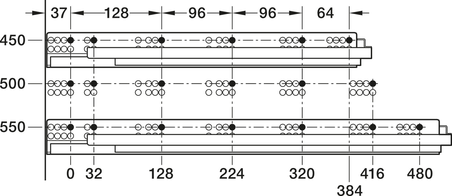 MX UM A50 DrwRun Full SC 16/450mm SG