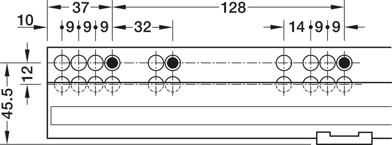 MX UM A50 DrwRun Full PTO 16/500mm SG