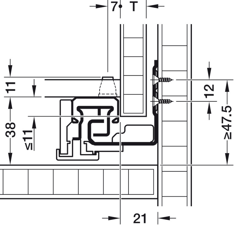 MX UM A50 DrwRun Full PTO 16/550mm SG