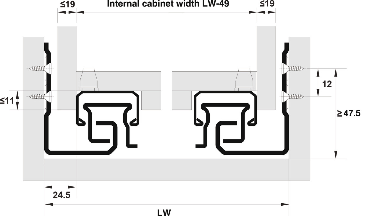 MX UM A50 DrwRun Full PTO 19/500mm SG