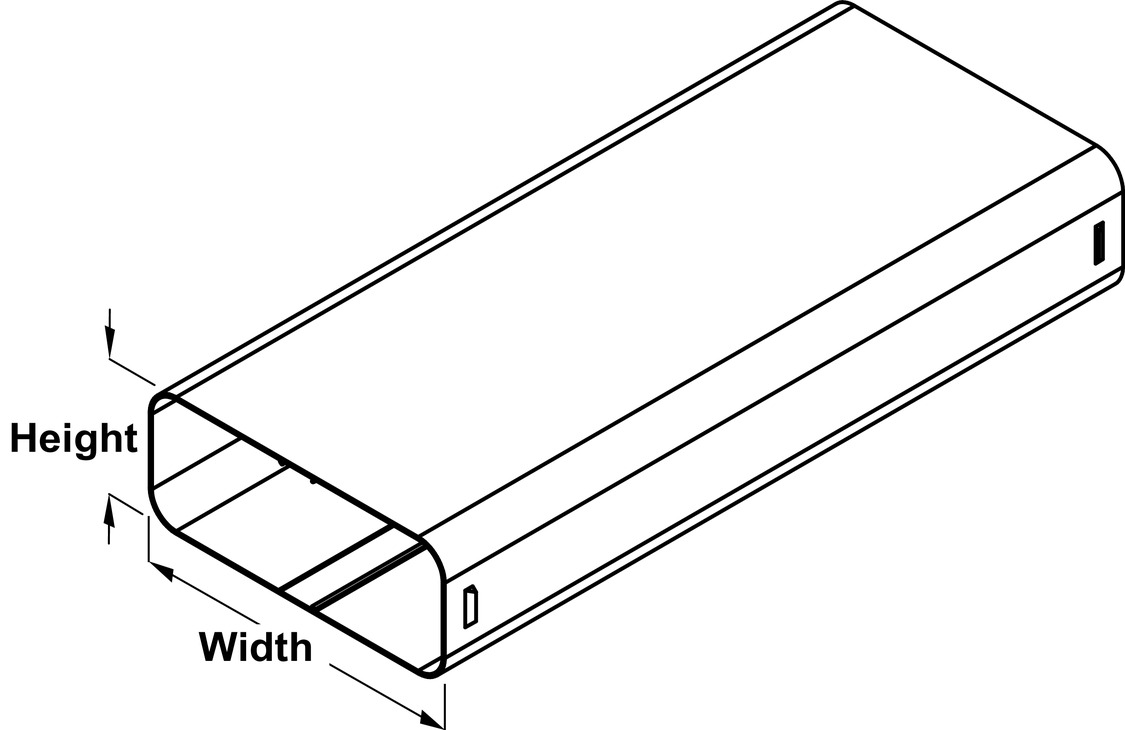Naber PRIME Flow 150 Ducting Tube 1.0m