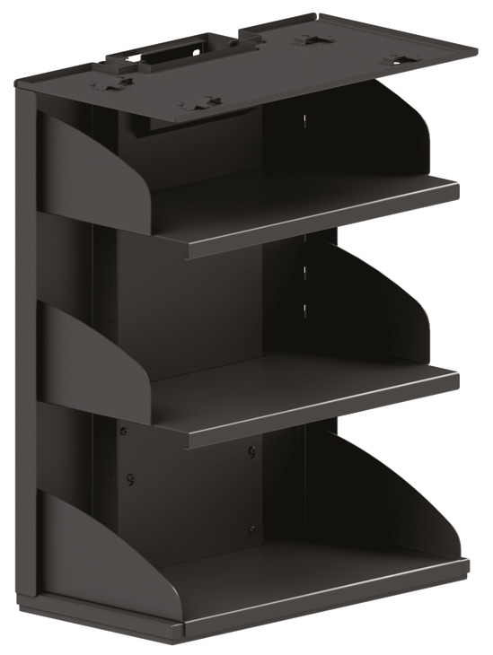 Ropox VertiInside Adj Shelves 600mm Ant