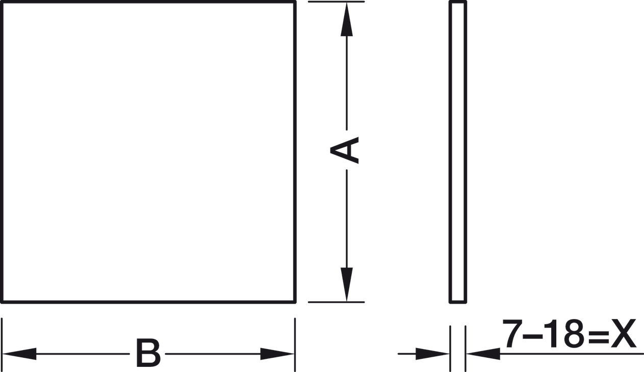 MX Std Sgl Drw Sides 120/300mm St Ant