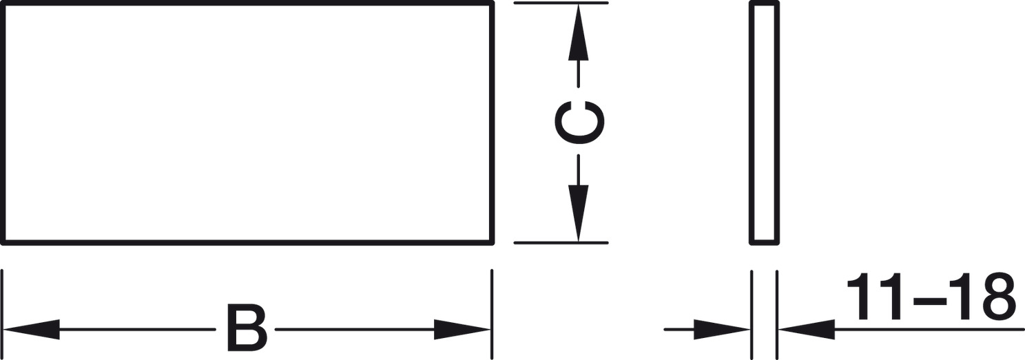 MX Std Sgl Drw Sides 120/450mm St Ant