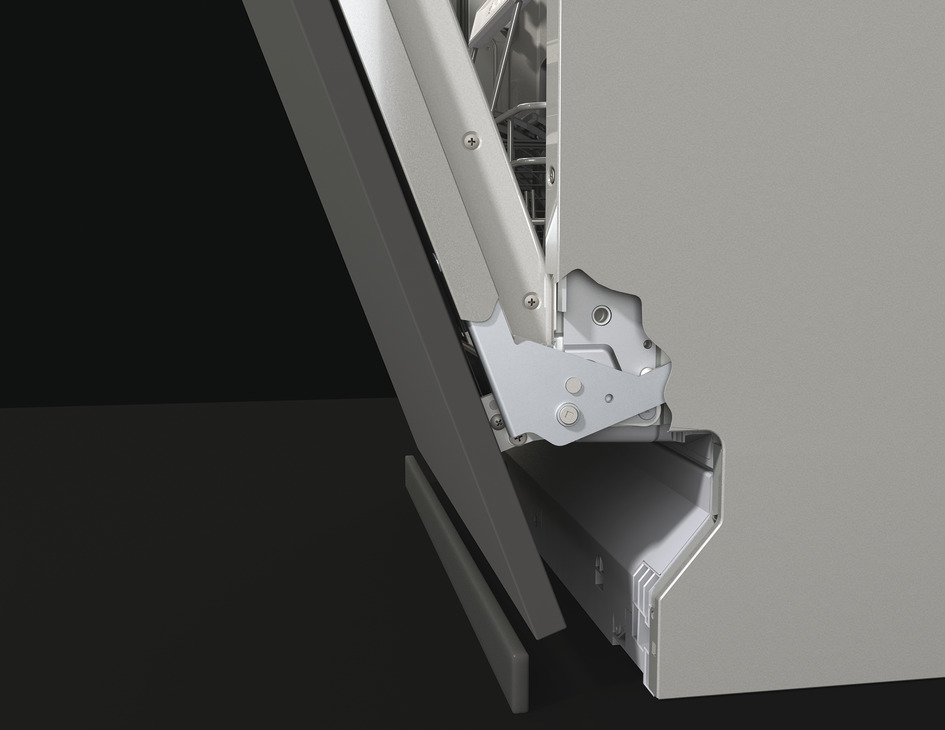 Smeg DI4522 45 Dishwshr Int Slim 9P Blk