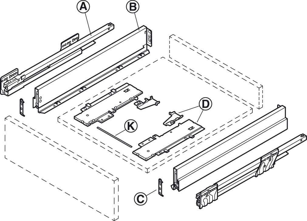 NPS Steel DrwBck 90/900mm Zir