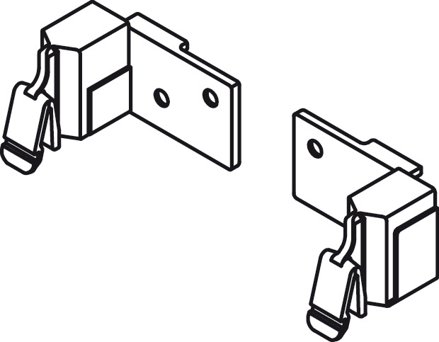 NPS Rectangular Rail Clip LH Zir