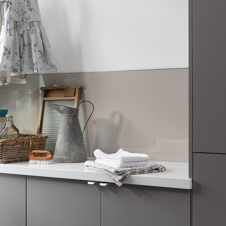 AluSplash Elegance 750x900mm Gry/Blu