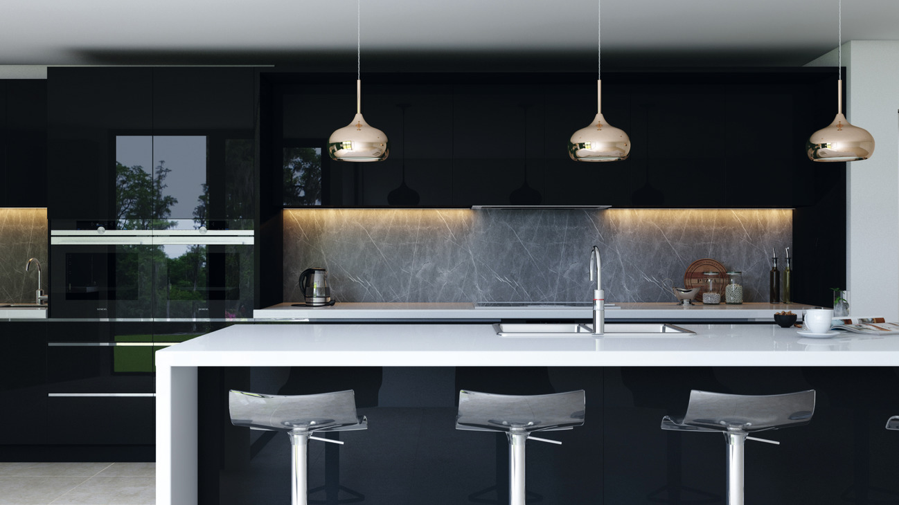 AluSplash 750x3050mm Alu/SM Marble Gry