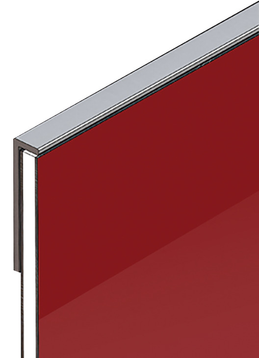 AluSplash Edge Profile 750mm Alu Slv