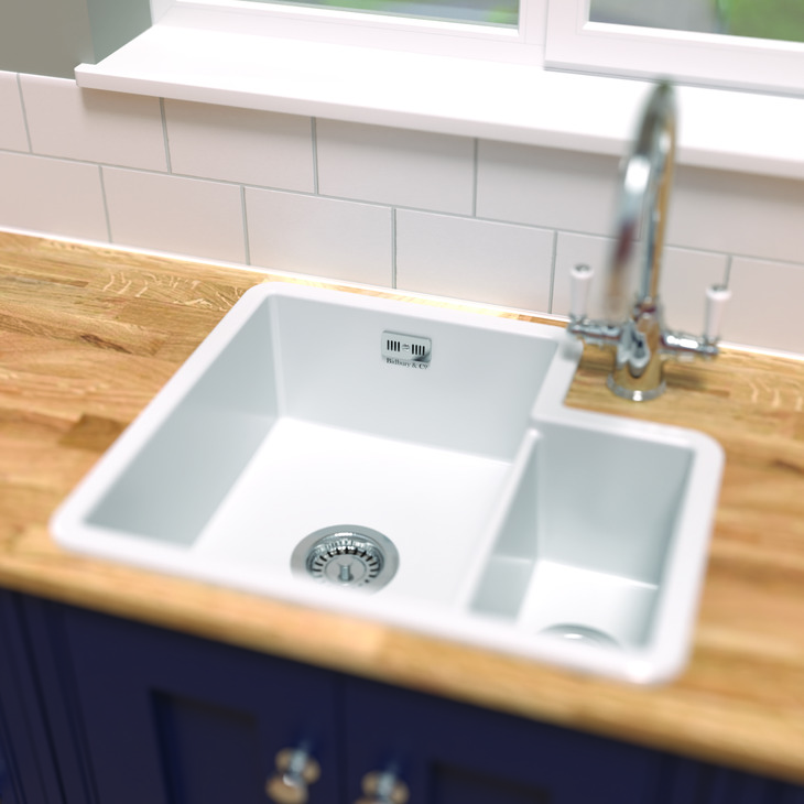 Bidbury&Co Ryeford 1.5B Sink RH HB Cer