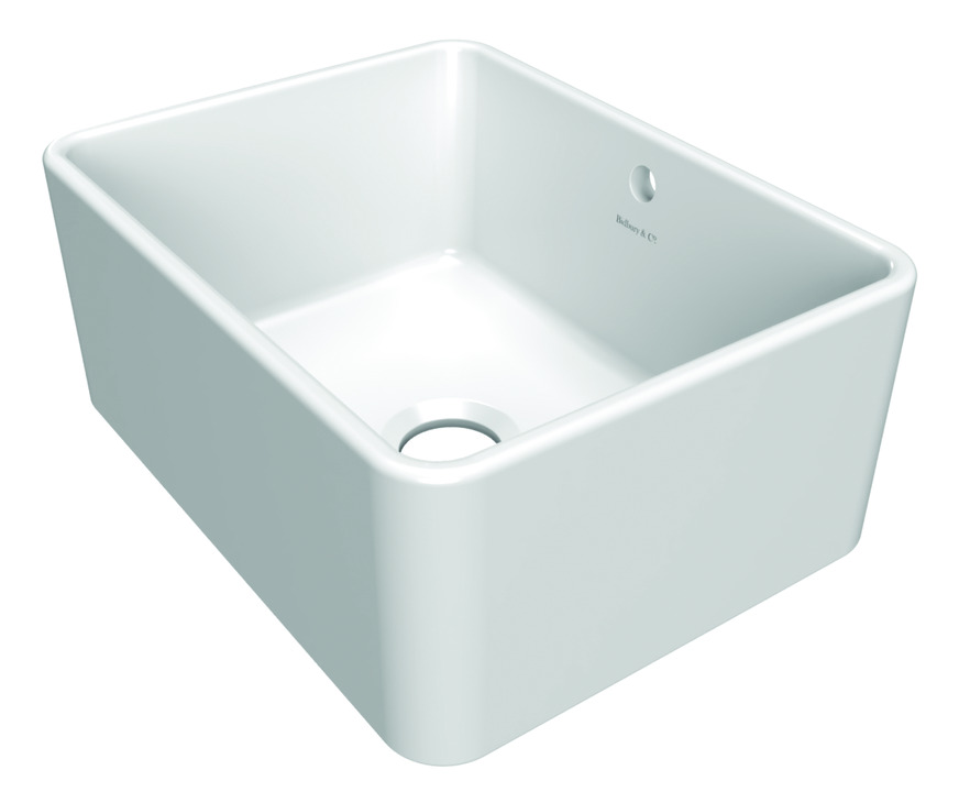 Bidbury&Co Midford 1.0B Sink Ceramic Wht
