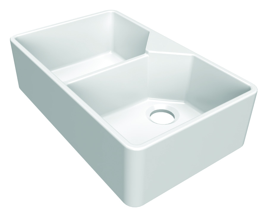 Bidbury&Co Alderly 2.0B Sink Ceramic Wht