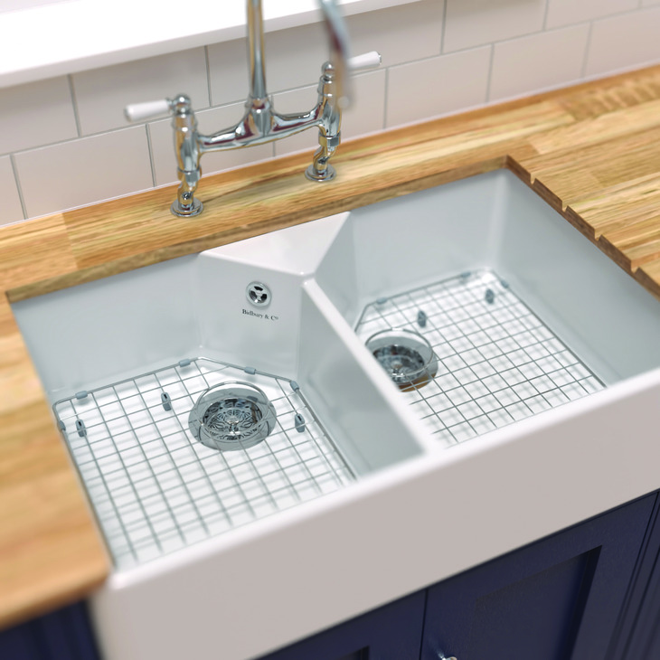 Bidbury&Co Alderly 2.0B Sink Ceramic Wht