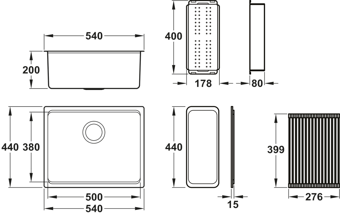 Abode AW5144 SysSyc 1.0B Sink+Acc UH SS