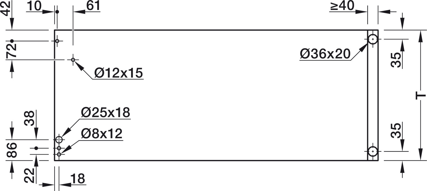 Table Top Swivel Fitting Set