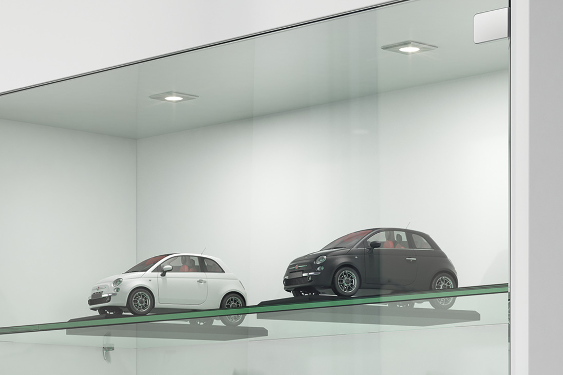 Loox5 LED2040 Bezel RM D40mm Pl Pol Brs